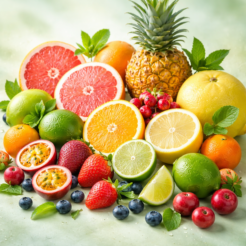 Fruits rich in citric acid Фрукты, богатые лимонной кислотой