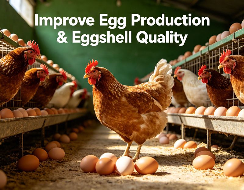Large-scale egg-laying hen houses Крупномасштабные курятники-несушки