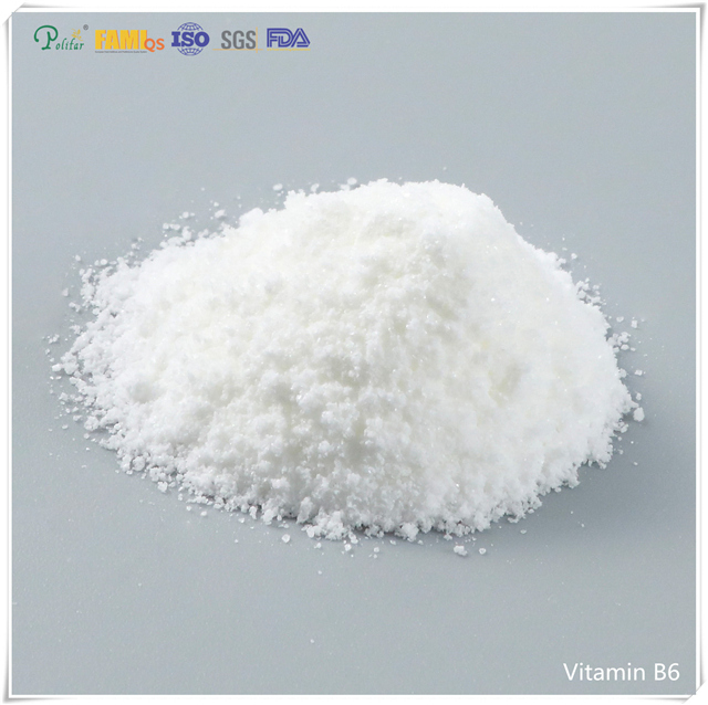 Высококачественный порошок пиридоксина гидрохлорида витамина B6 HCL
