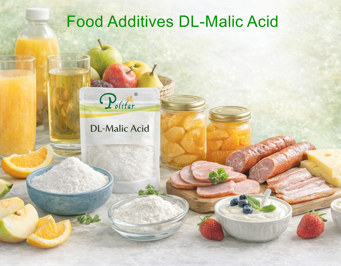Каковы функции и применение DL-яблочной кислоты?